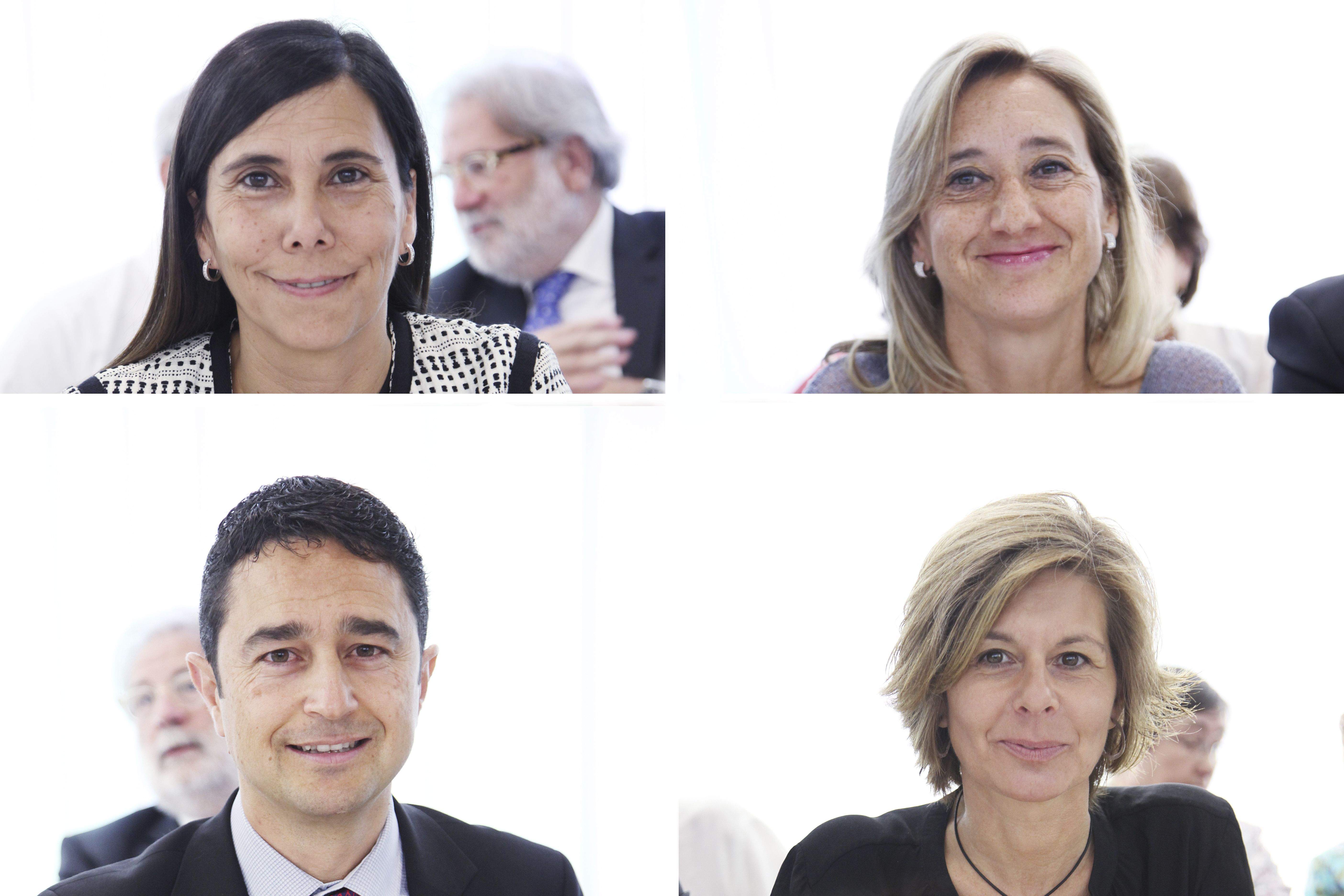 Paraira, Pellicer, Calvet i Fortuny FOTOS: Lali Puig 