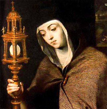 Santa Clara se celebra l'11 d'agost