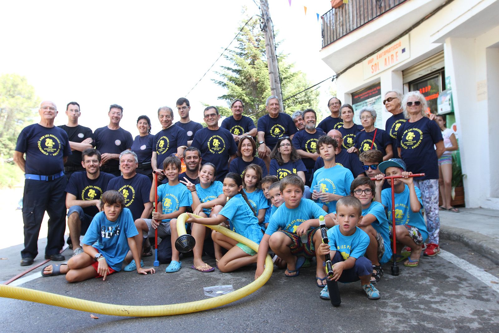 Grup d'autoprotecció Sol i Aire FOTO: Haidy Blanch