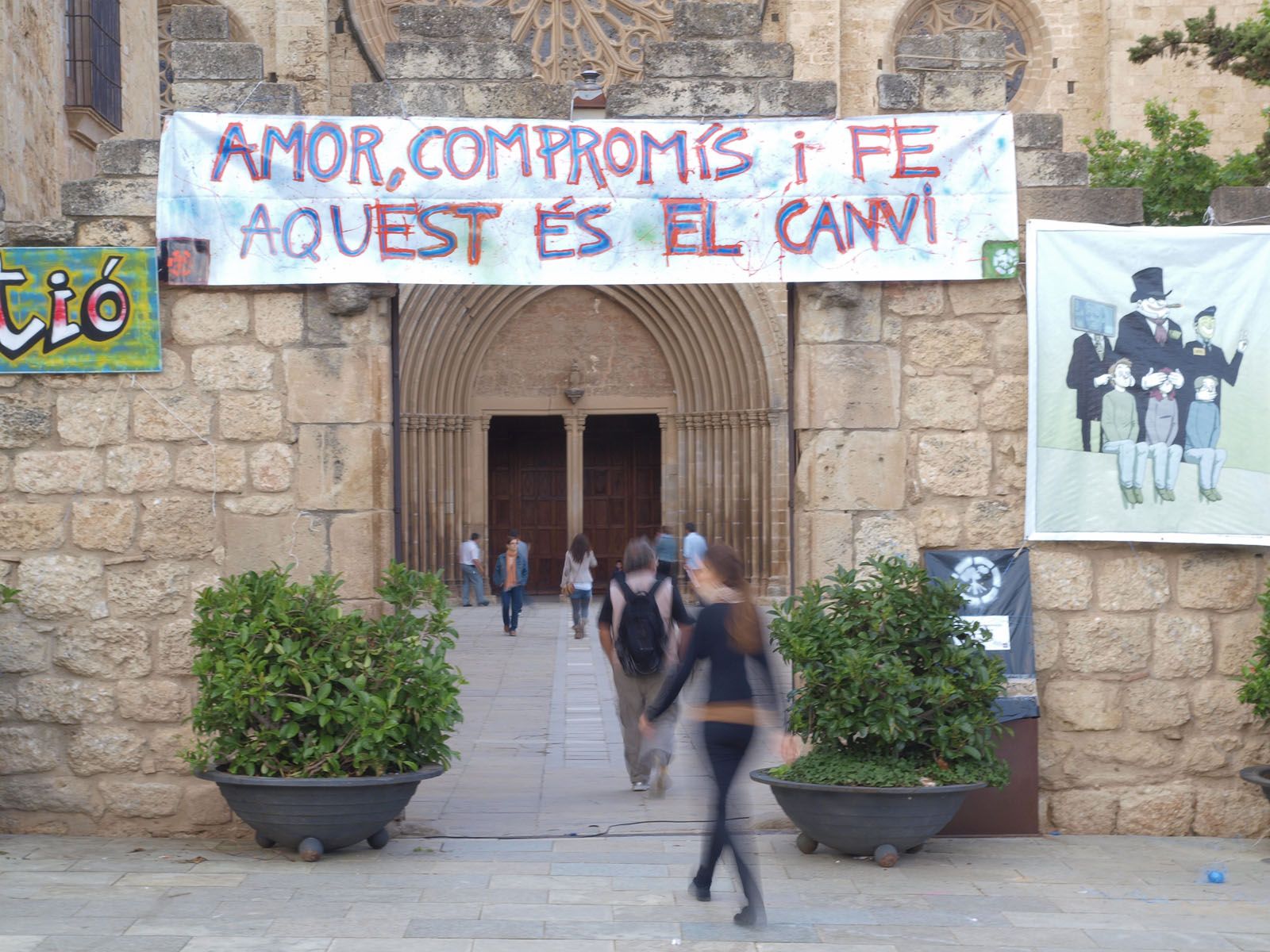 Moviment 15M a Sant Cugat, 2011 FOTO: Artur Ribera