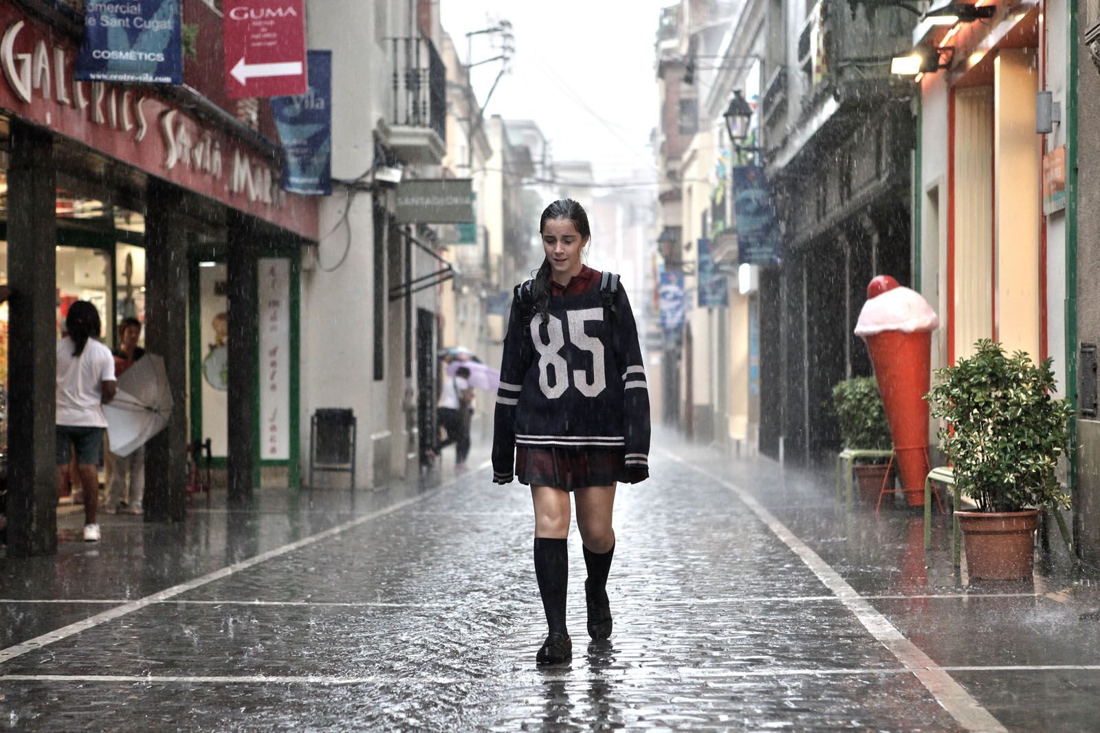 L'aigua pot ser el protagonista aquest cap de setmana a Sant Cugat FOTO: Artur Ribera