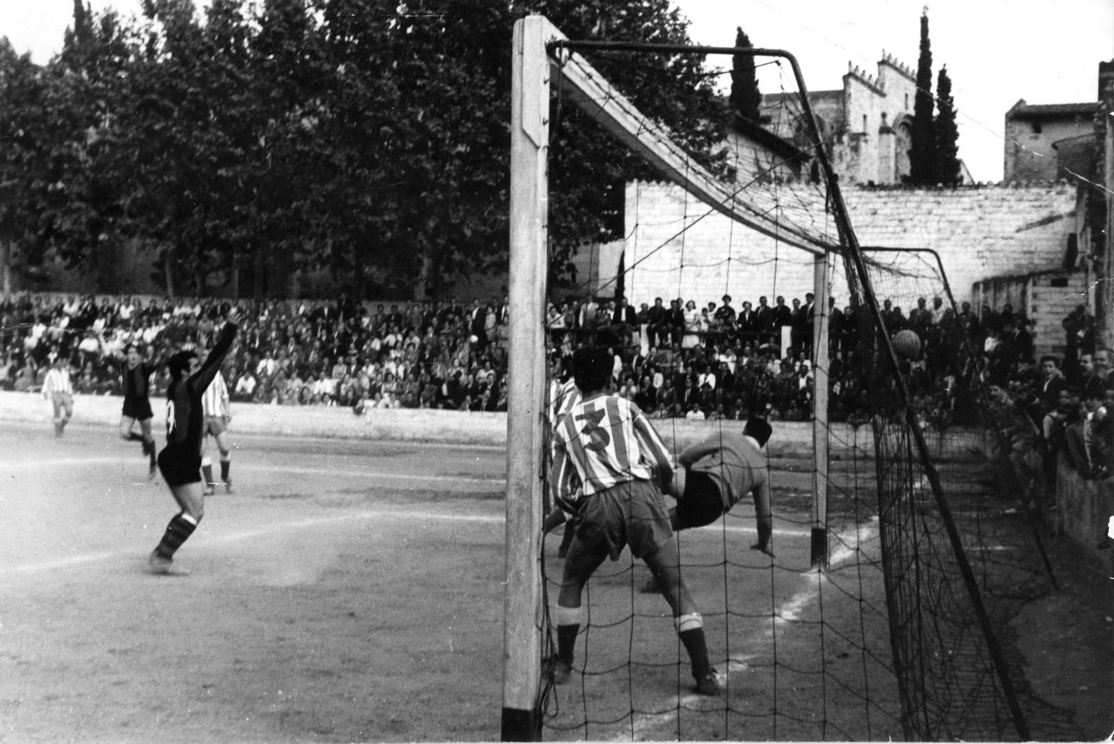 Primer camp de futbol del Sant Cugat, (Arxiu Jorge Capell)
