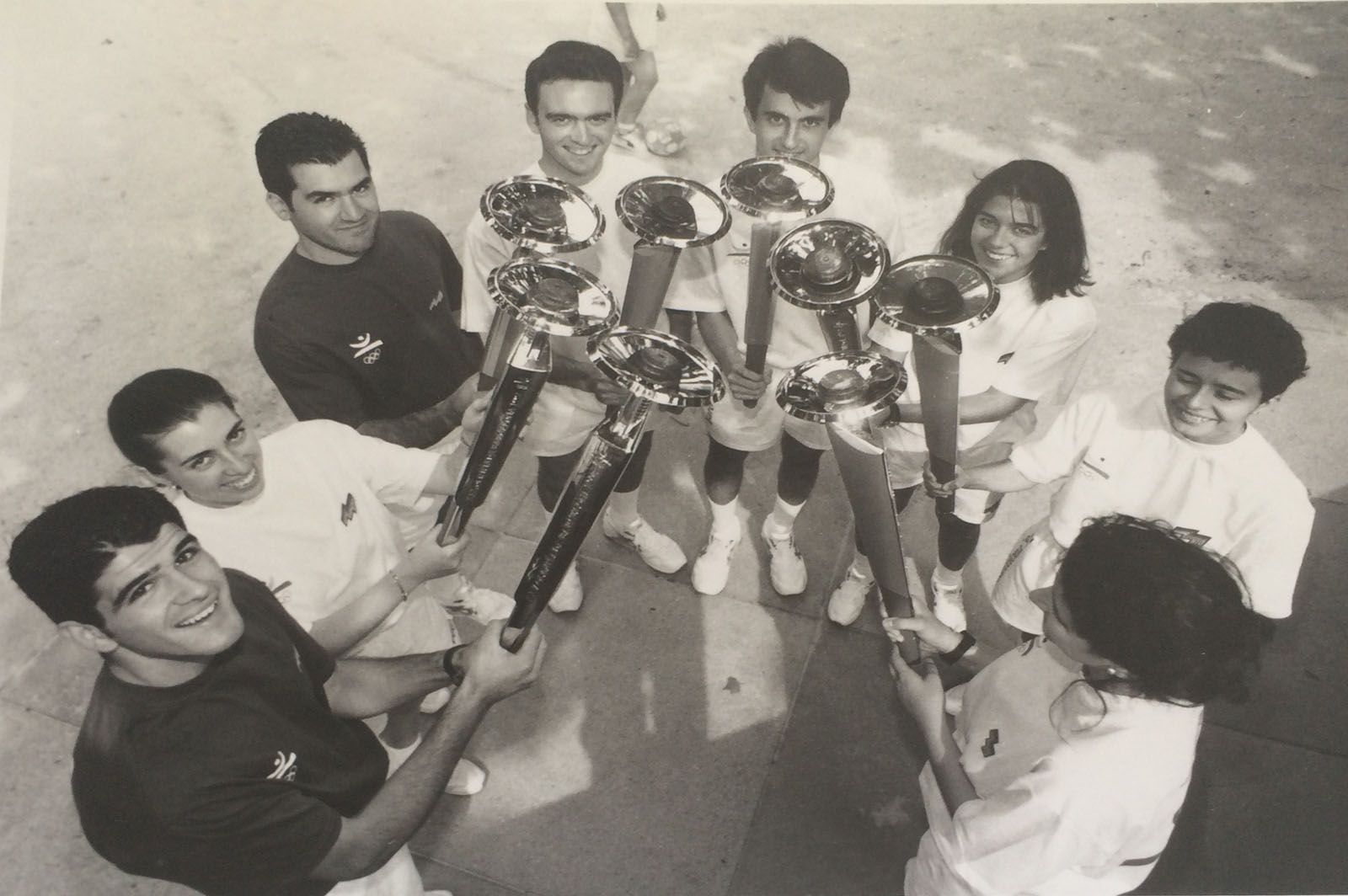 Voluntaris santcugatencs als Jocs Paralímpics. FOTO: Mané Espinosa