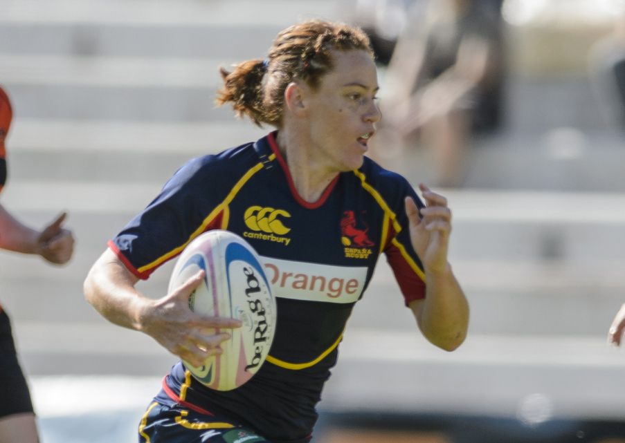 Bàrbara Pla és una de les integrants més veteranes de la selecció espanyola de rugbi FOTO: Cedida