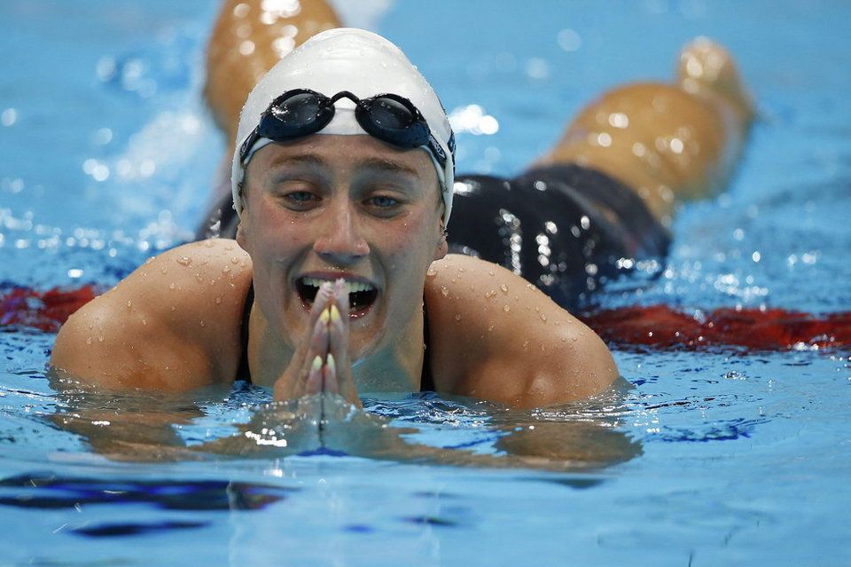 Mireia Belmonte va guanyar dos plates a Londres FOTO: Cedida