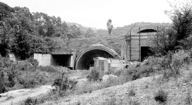 Els primers tràmits per construir els Túnels de Vallvidrera van començar el 1967 FOTO: TABASA