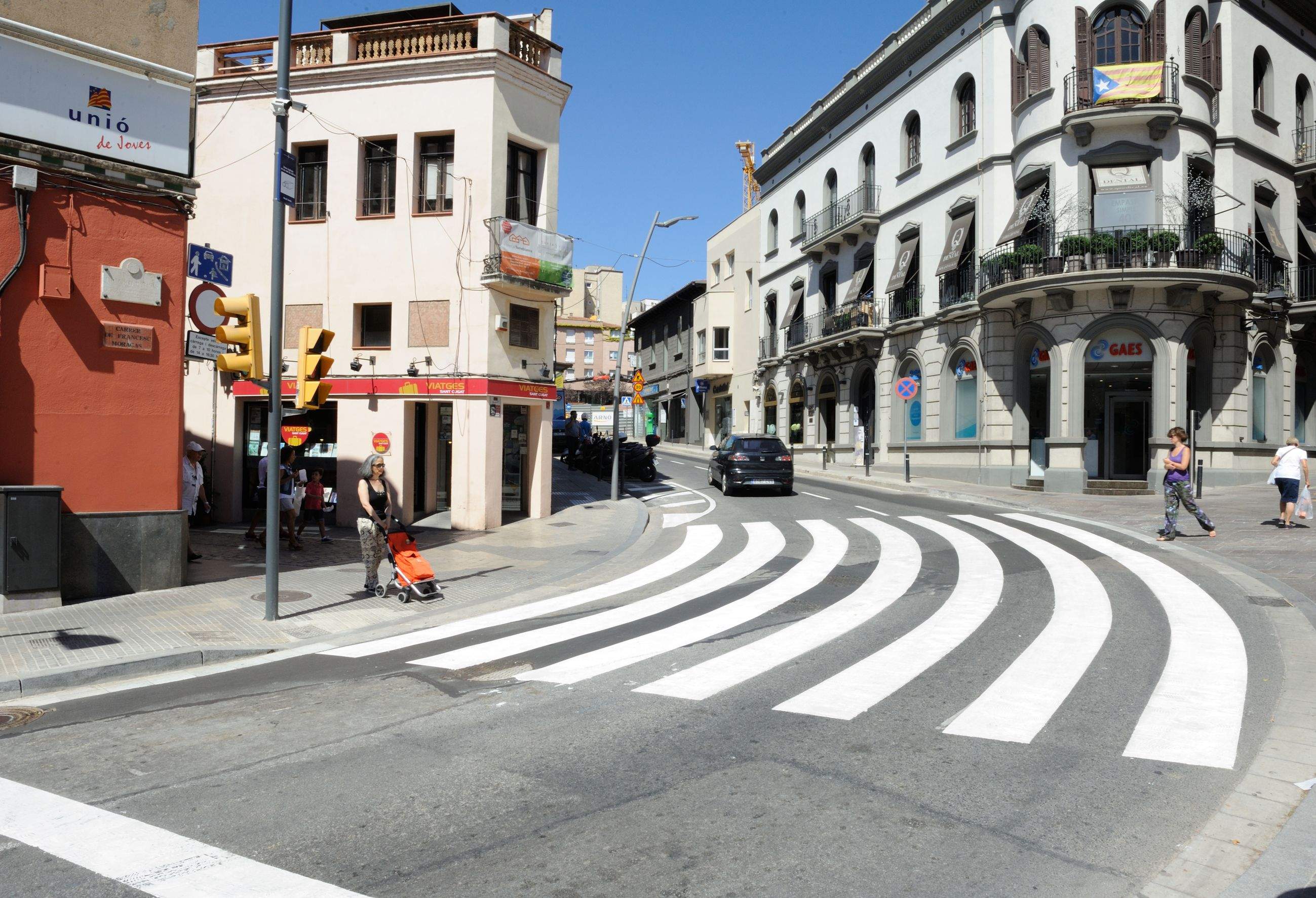 La zona ja ha recuperat el seu estat normalitzat FOTO: Cedida