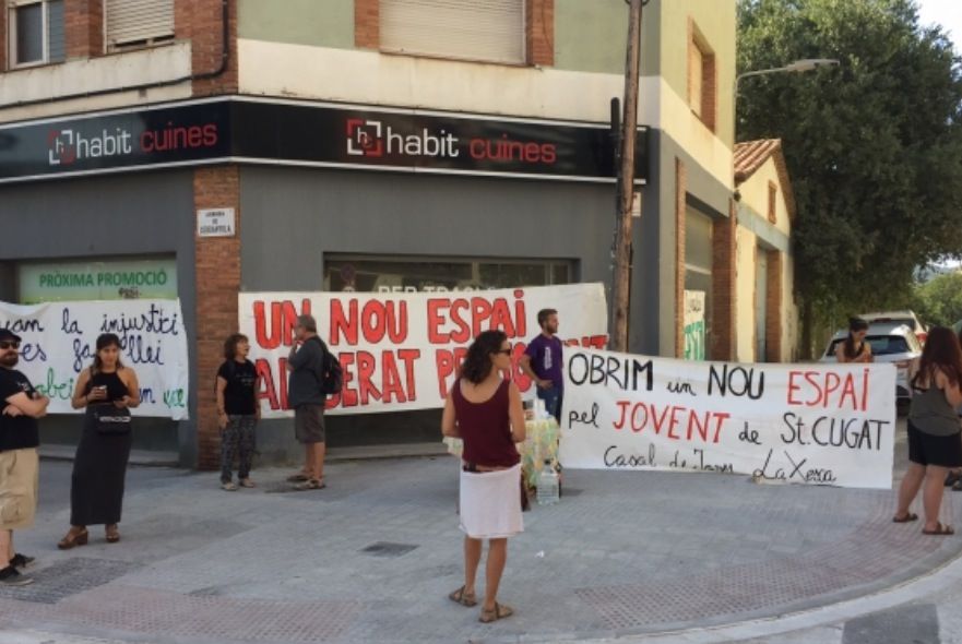 El local l'ocupaven el 27 d'agost  FOTO: B. Bella