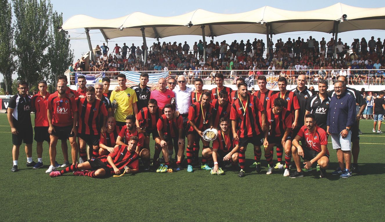 El Sant Cugat Esport FC ha estat subcampió de la Copa Catalunya Amateur. FOTO: Àlex López Puig