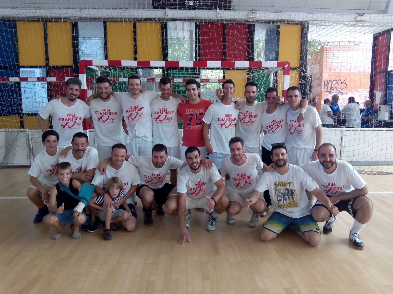 L'equip sènior del FSC Champion Floresta. FOTO: Champion