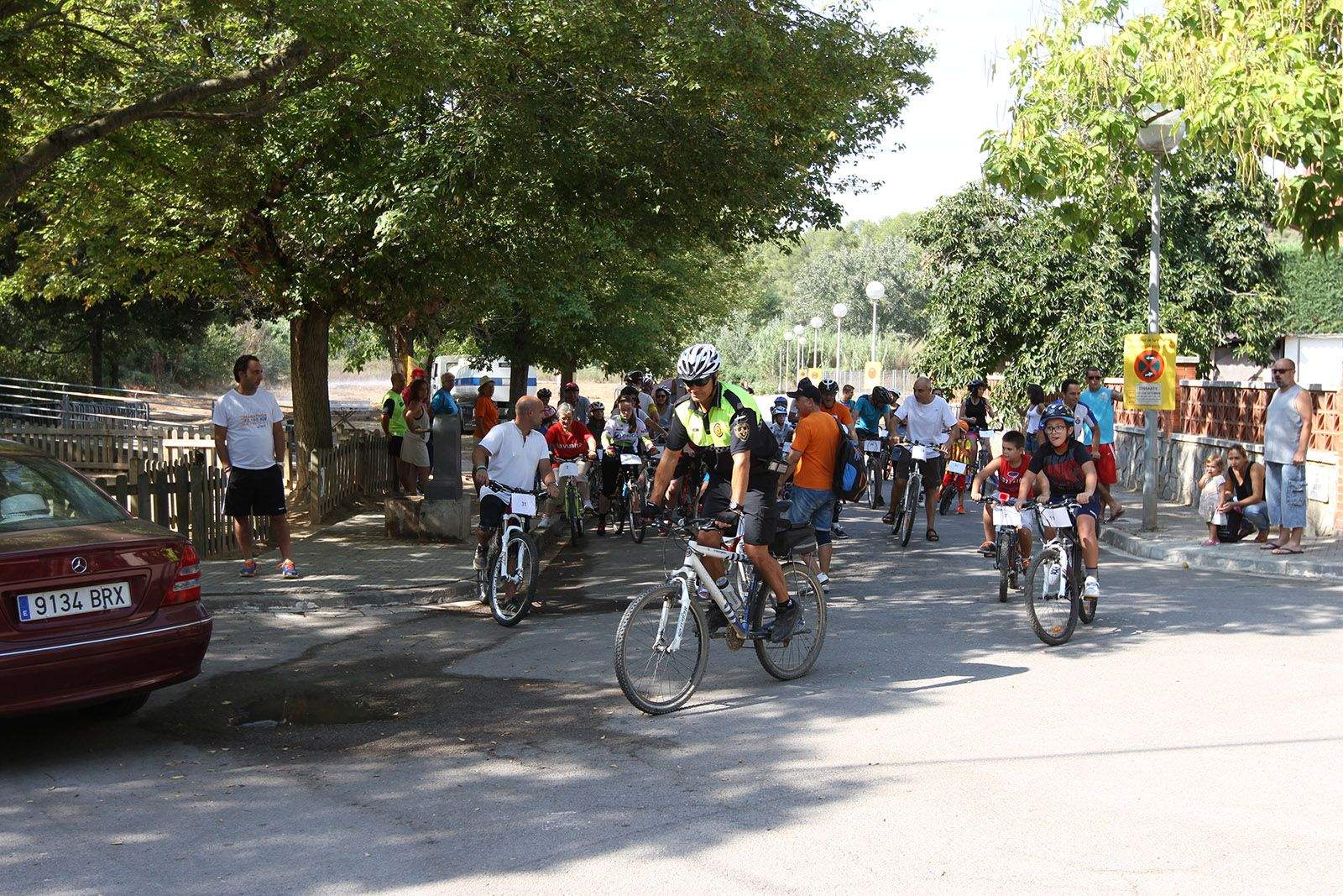 Bicicletada popular a Mas Gener FOTO: Haidy Blanch