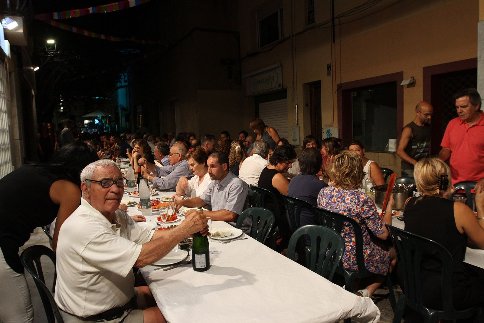 Sopar anual al carrer Xerric Foto: Haidy Blanch