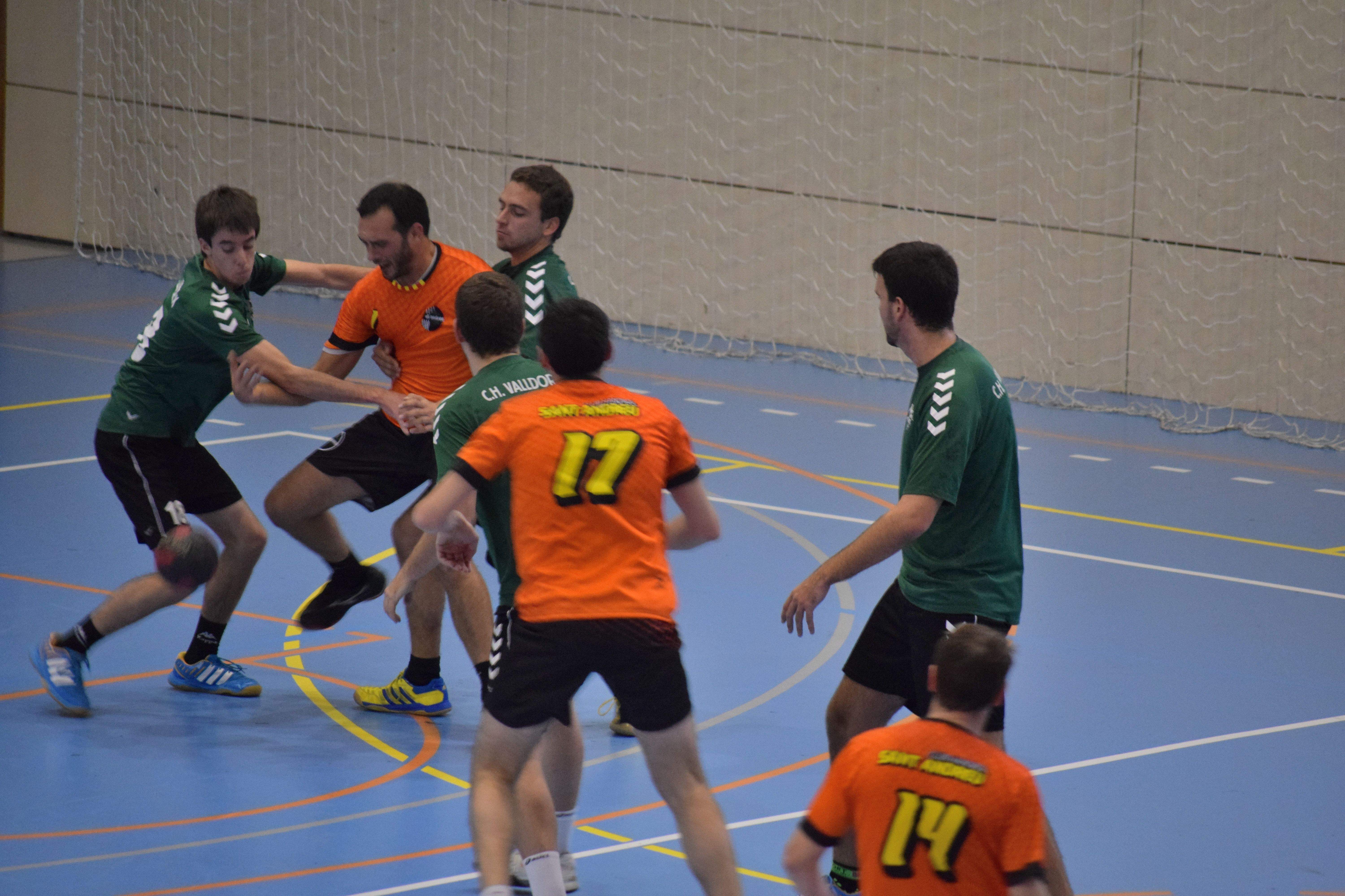 Foto d'un partit del CH Valldoreix. FOTO: CH Valldoreix