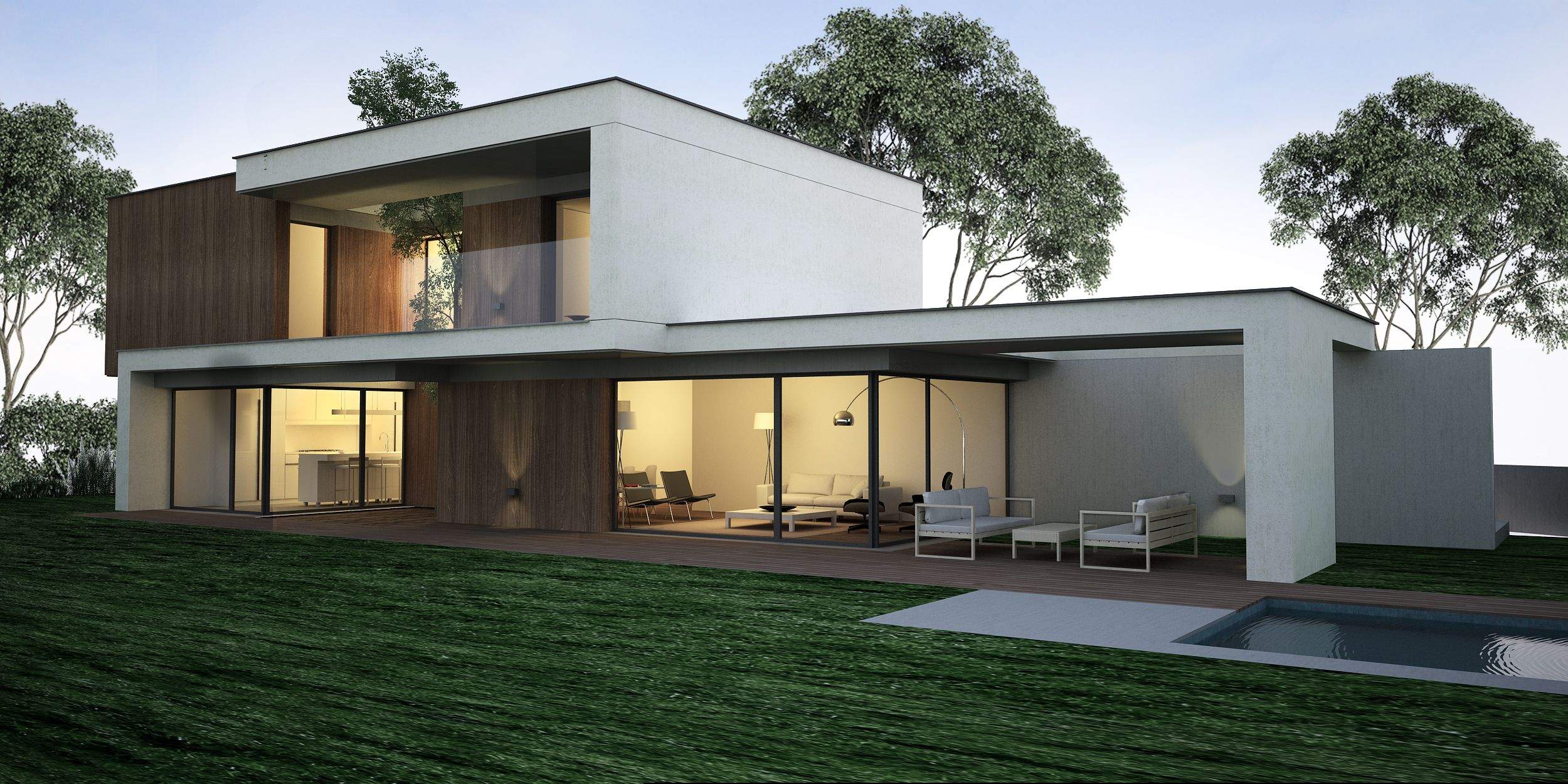 La casa forma part d'una promoció de 5 habitatges FOTO: Cedida 