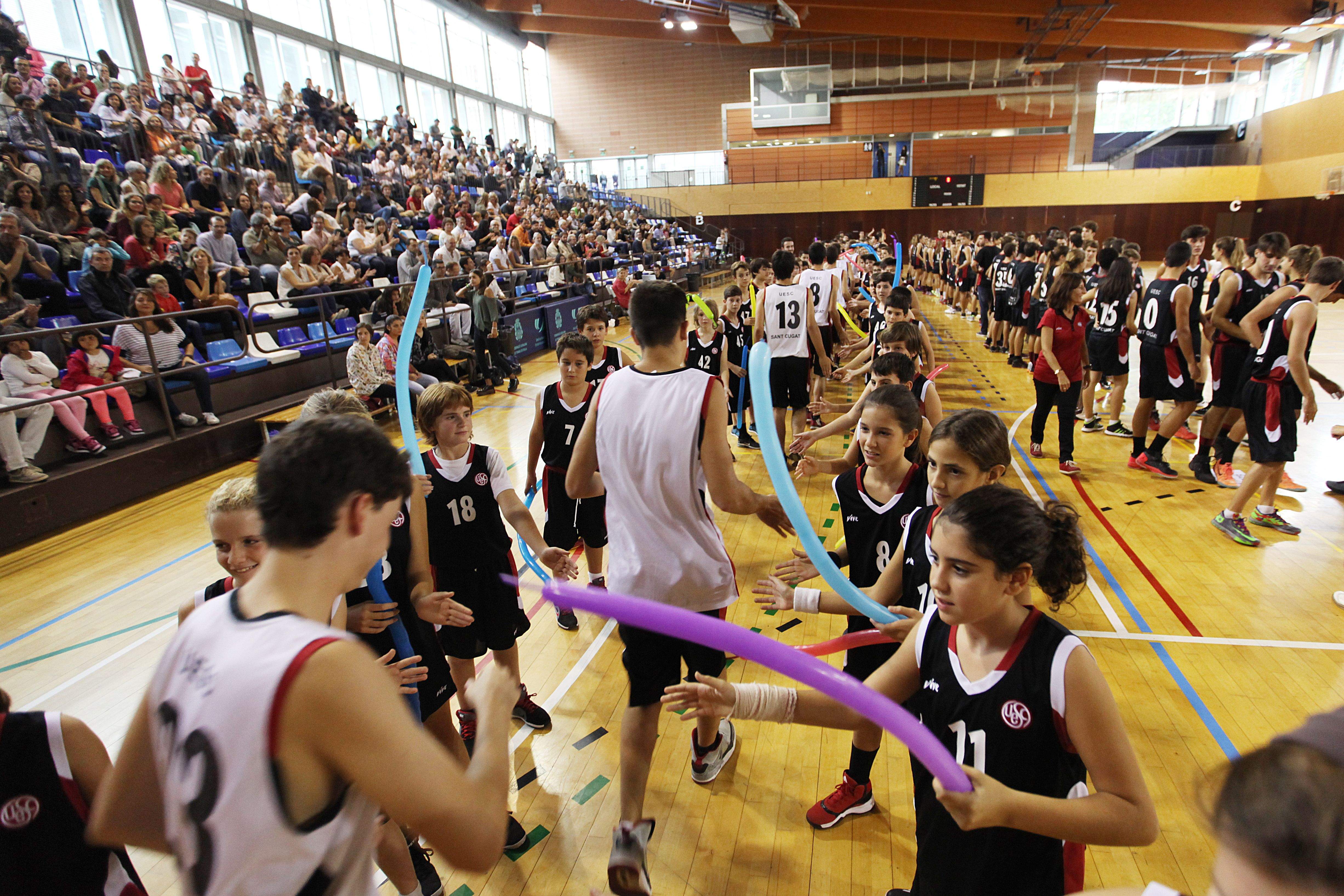 Imatge de la presentació dels equips de la UESC de la temporada 2015-2016. FOTO: Lali Puig