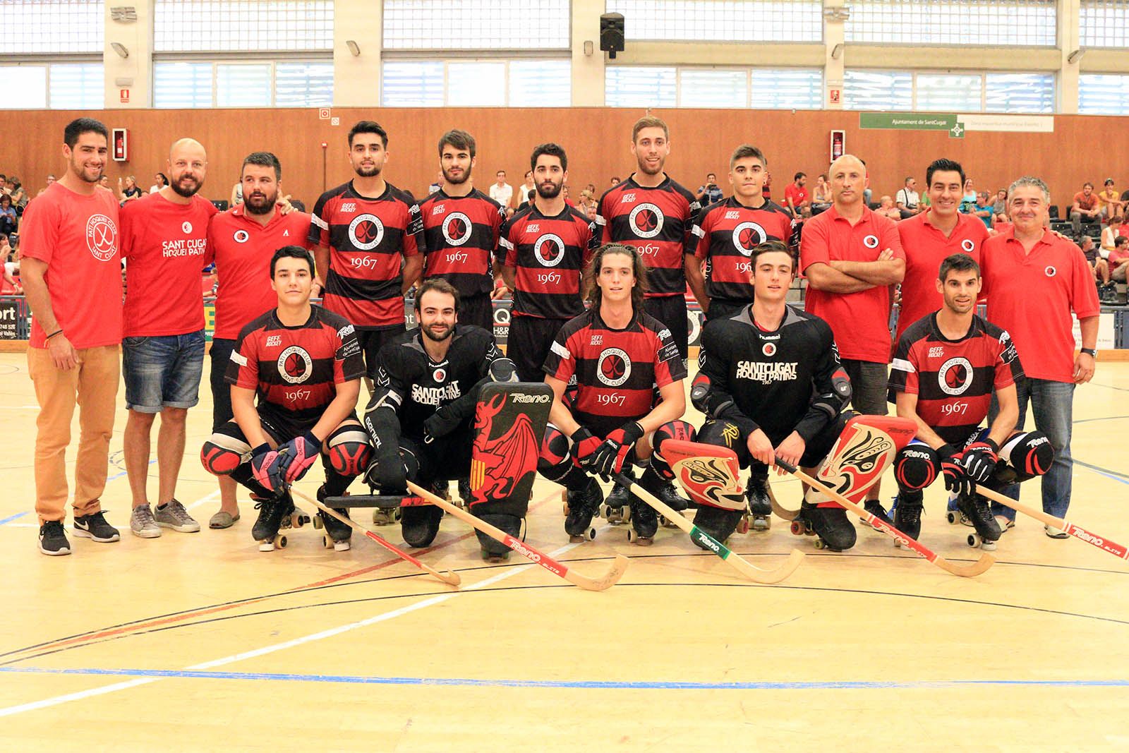Presentació dels equips del Patí Hoquei Club Sant Cugat Foto: Lali Álvarez