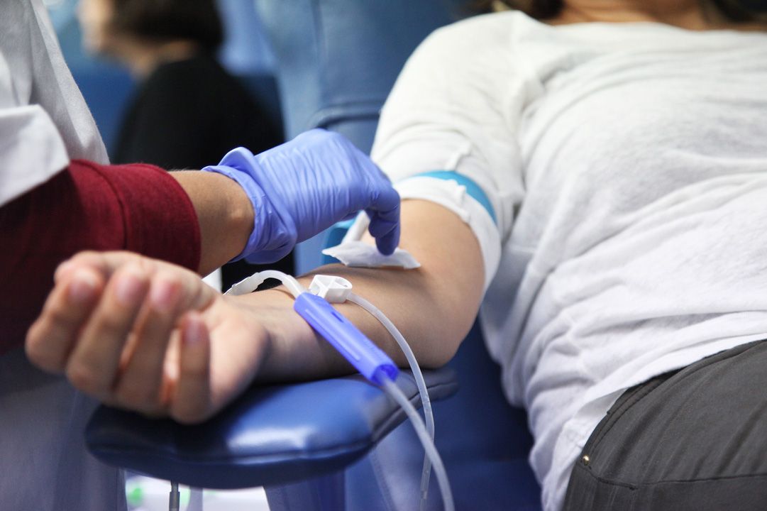 Les donacions de sang han caigut aquest mes de juliol FOTO: Cedida