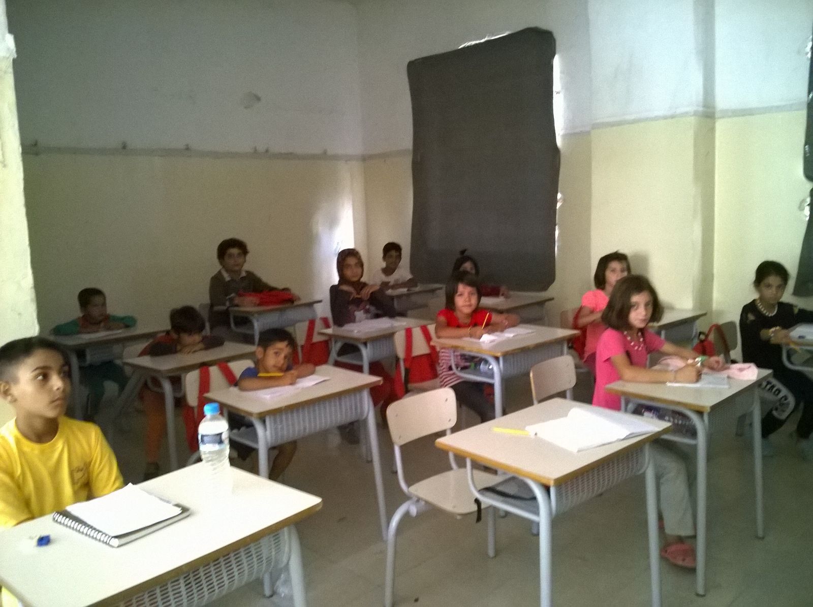 Imatge de l'escola en funcionament FOTO: Cedida 