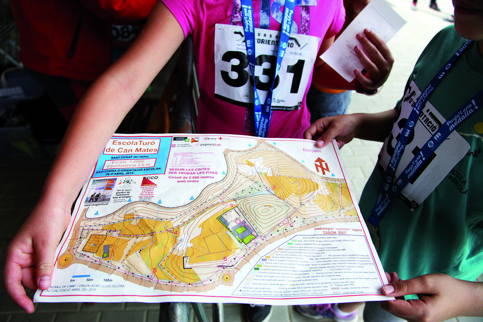 !7ª Cursa d'Orientació Escolar FOTO: Lali Puig