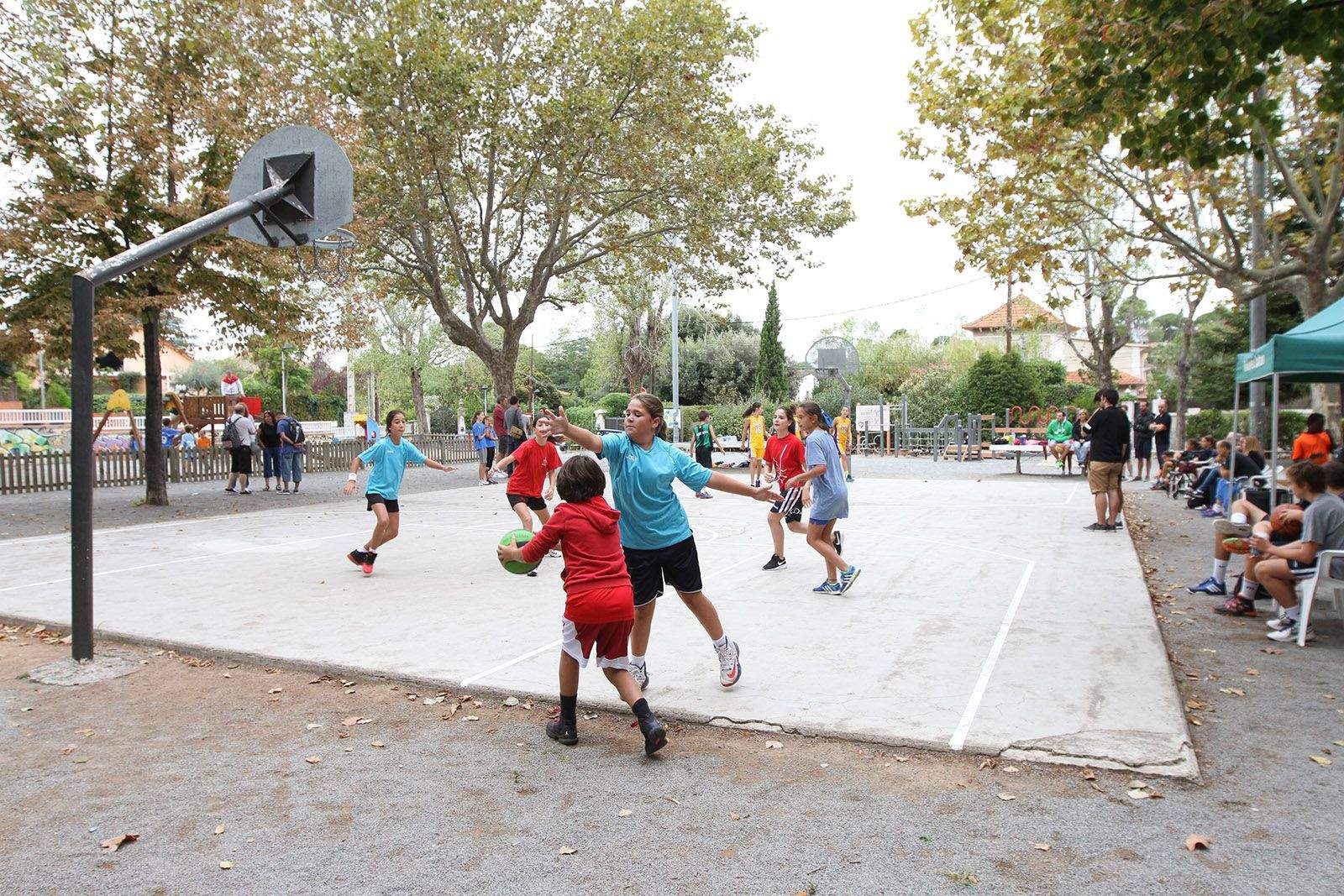 El torneig s'ha jugat, un any més, a la plaça Maria Sabater. FOTO: Haidy Blanch