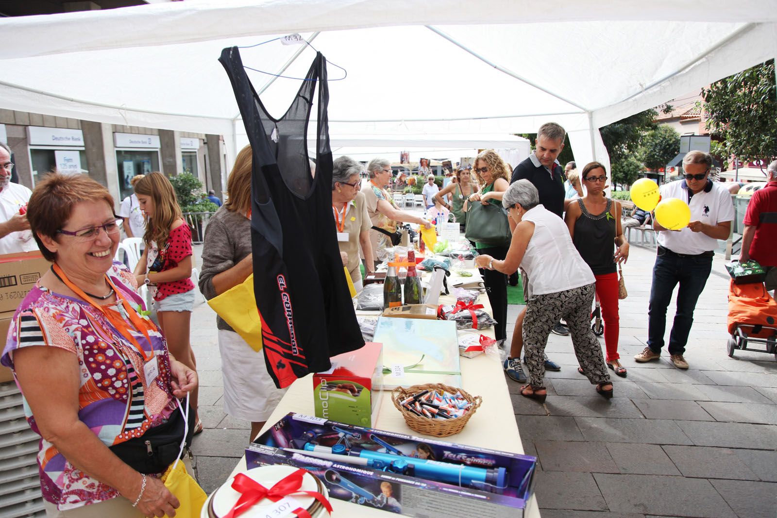 Imatge d'una Tòmbola Solidària anterior FOTO: Lali Puig 