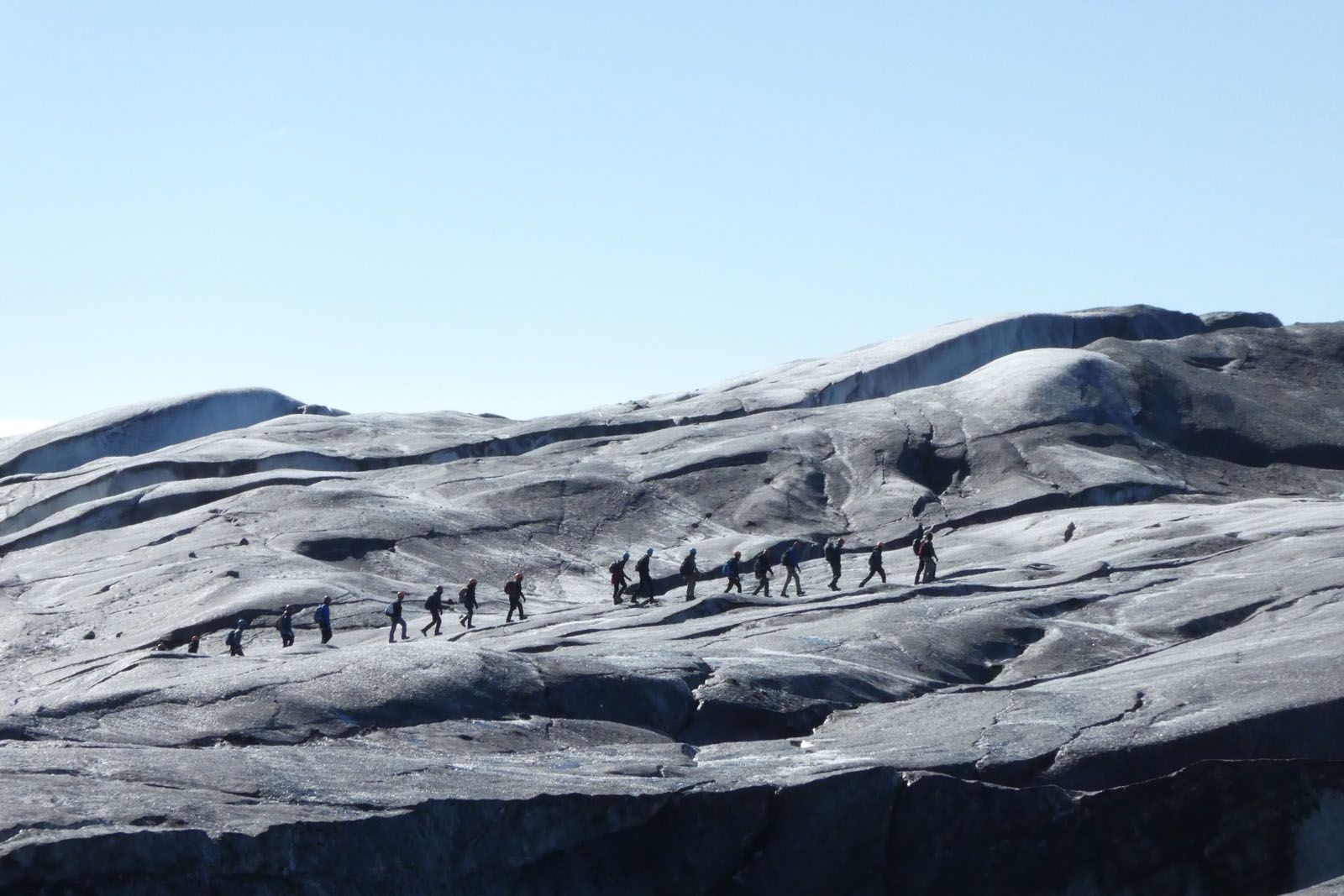 maria soto - caminant per la glacera