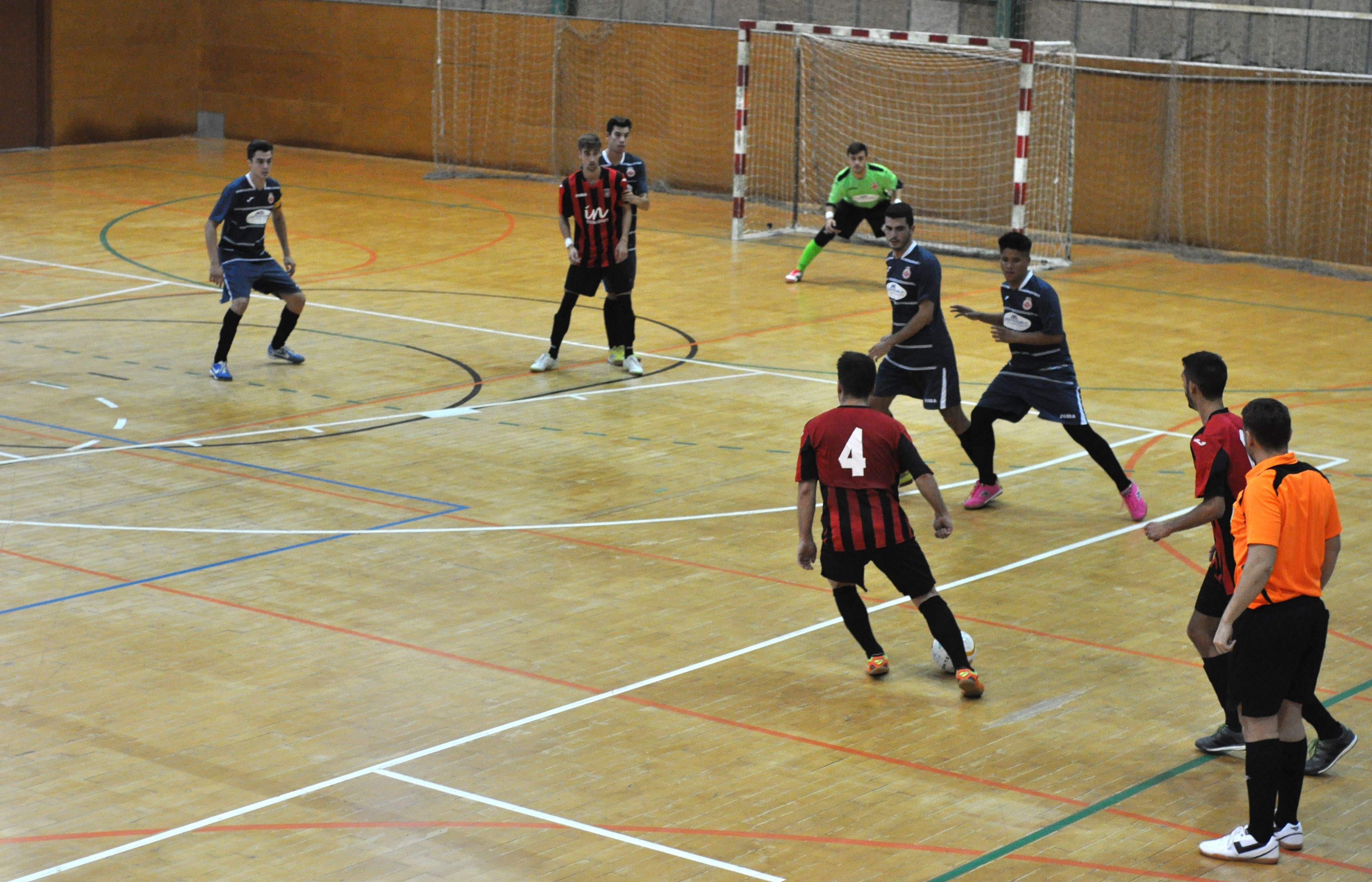 El FS Sant Cugat ha estat derrotat pel Montcada FOTO: Pere Fernández