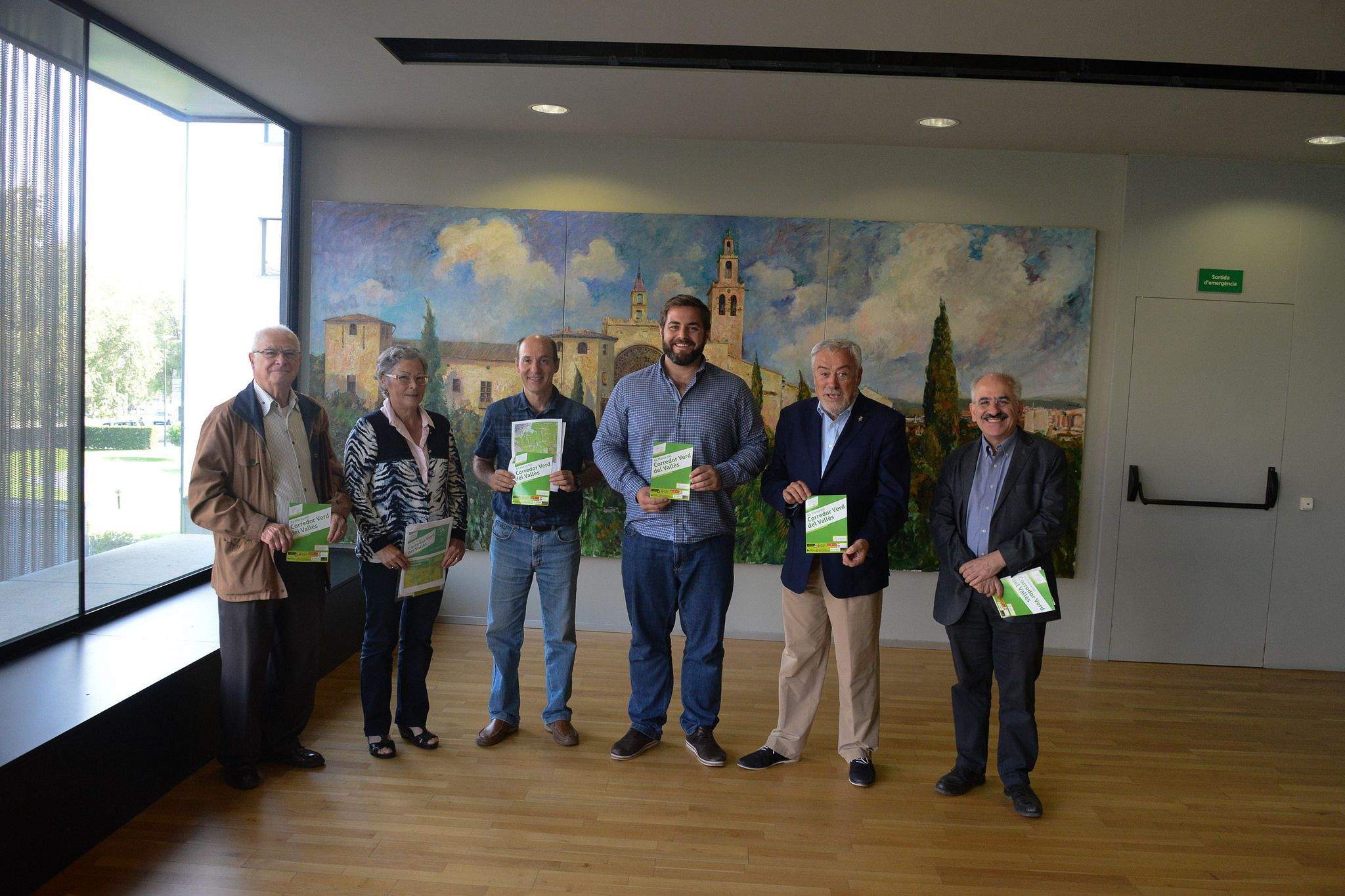 Els organitzadors de la Marxa han presentat les novetats a Sant Cugat FOTO: Localpres