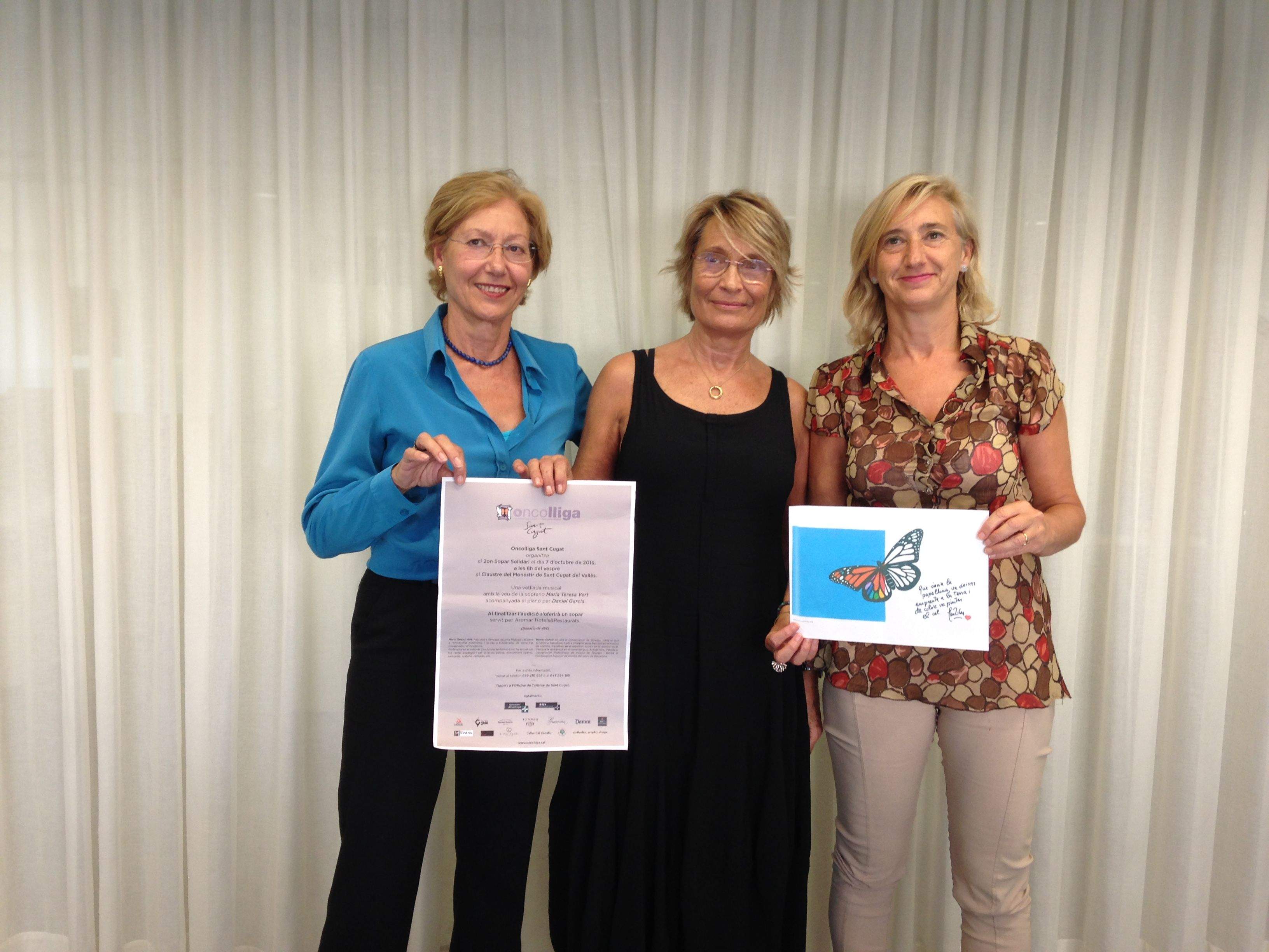 Podio, Oromí i Pellicer durant la presentació  FOTO: C. Caballé