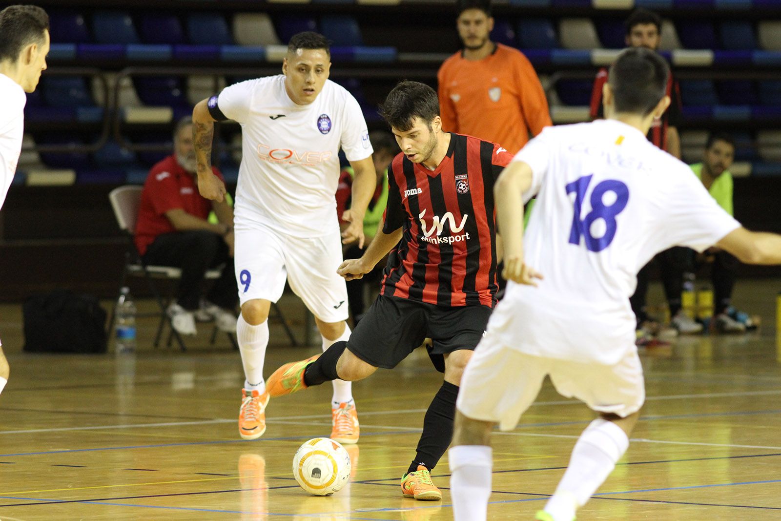 Xaus ha fet 5 dels 11 gols del Futbol Sala Sant Cugat. FOTO: Alen Gómez