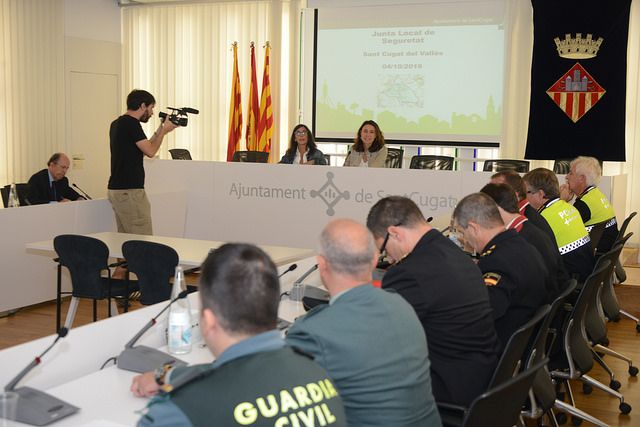 Moment de la Junta de Seguretat FOTO: Localpres