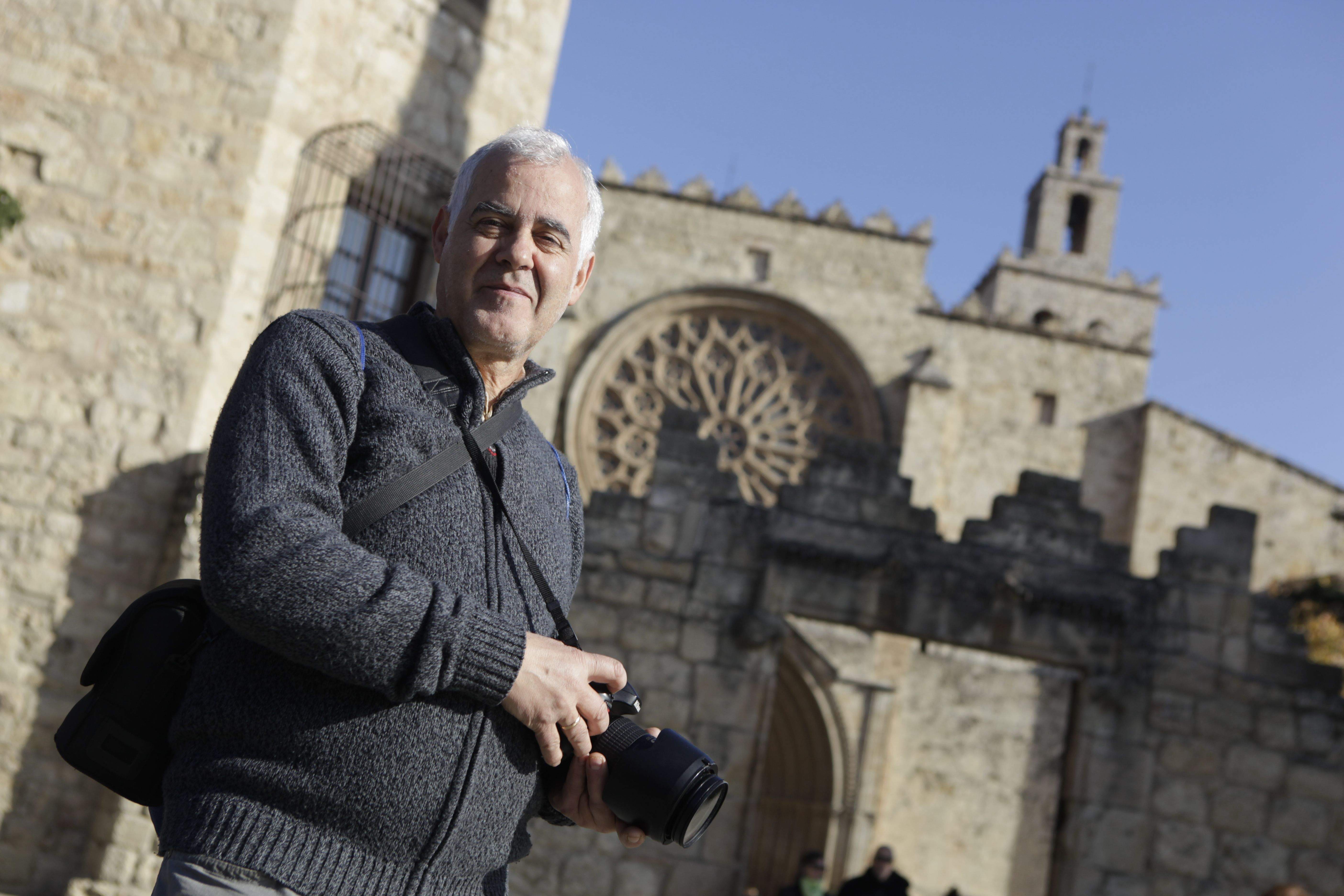 El fotògraf Tino Rubio  FOTO: Artur Ribera