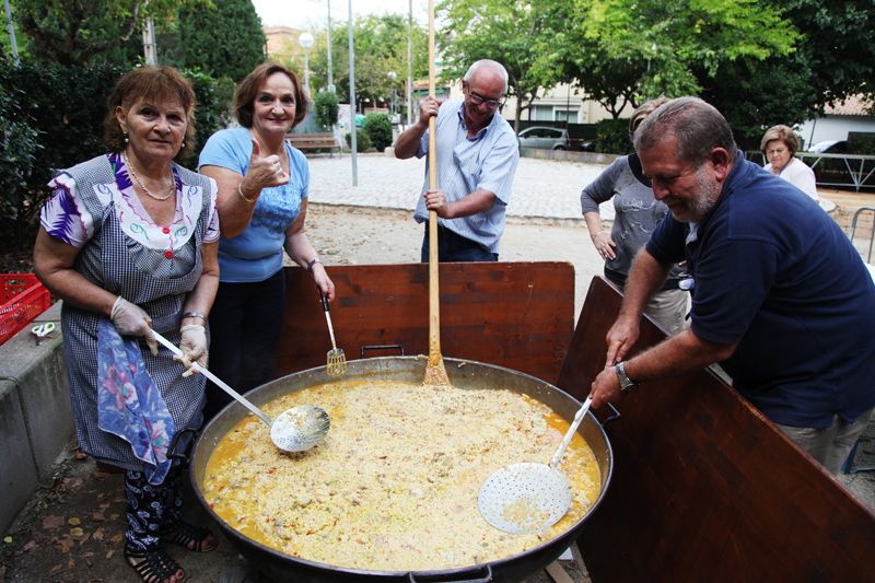 El barri de Sant Francesc- Monestir en la seva 14a Festa Major FOTO: Lali Puig 