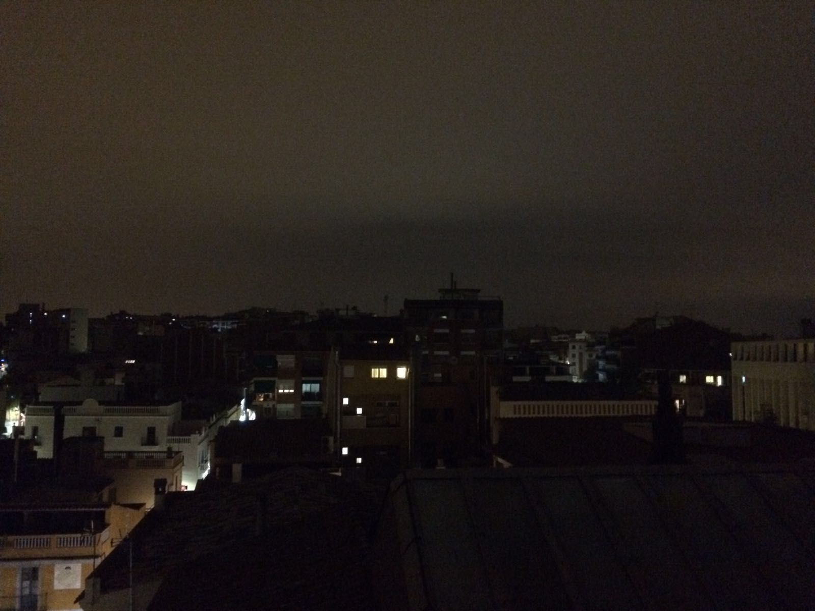 Sant Cugat, a les fosques per la pluja