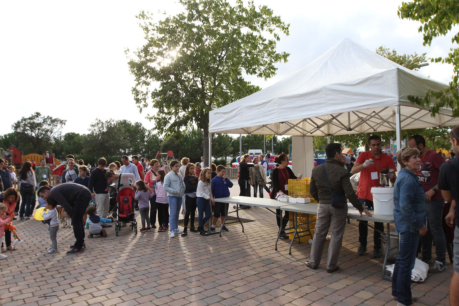 Xocolatada popular i activitats per a totes les edats FOTO: Haidy Blanch