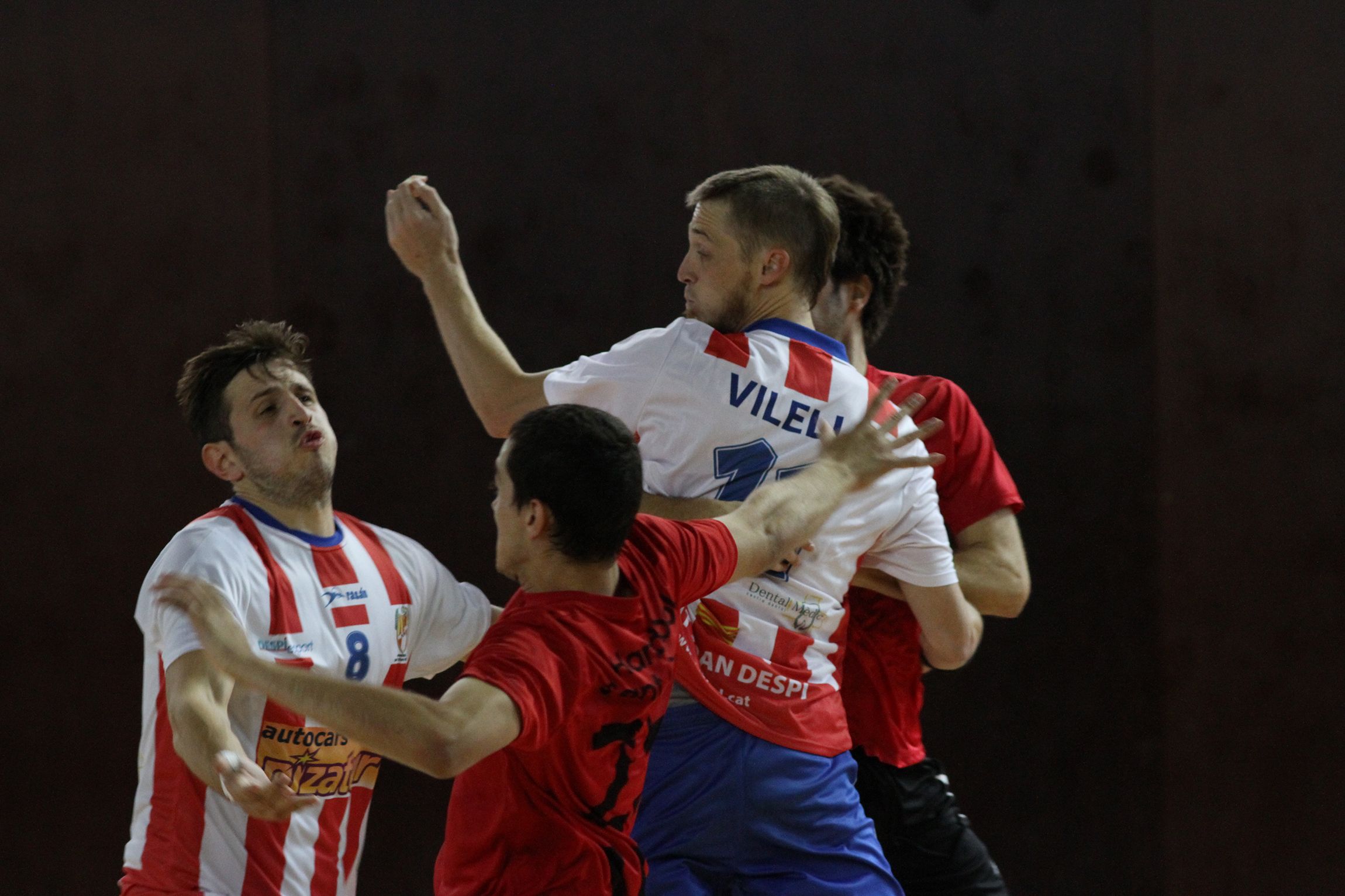 El Club Handbol Sant Cugat va iniciar la lliga amb una victòria davant l'Handbol Sant Joan Despí. FOTO: Haidy Blanch
