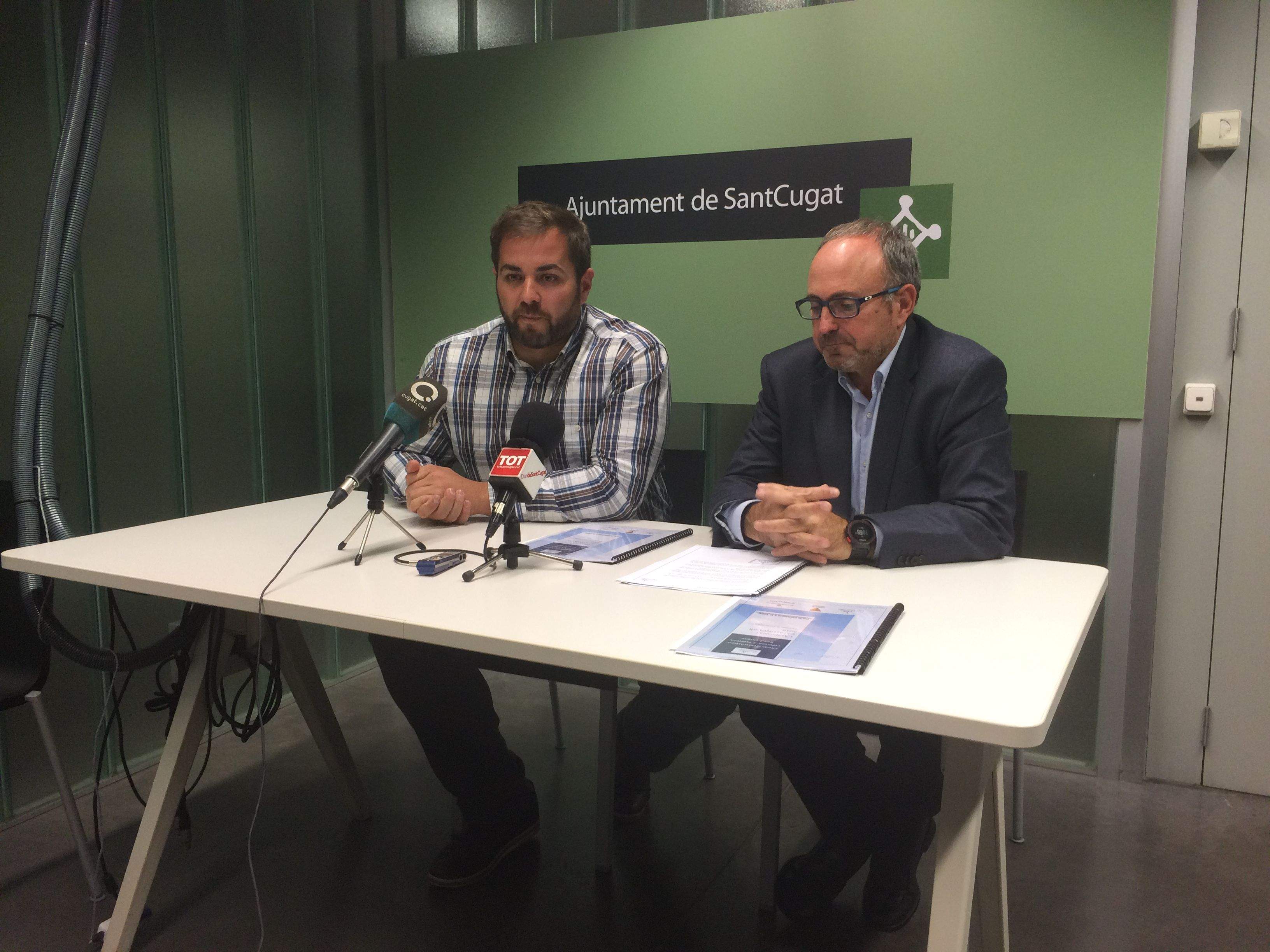 Eloi Rovira i Toni Molina, en la presentació oficial dels campionats. FOTO: Àlex López Puig