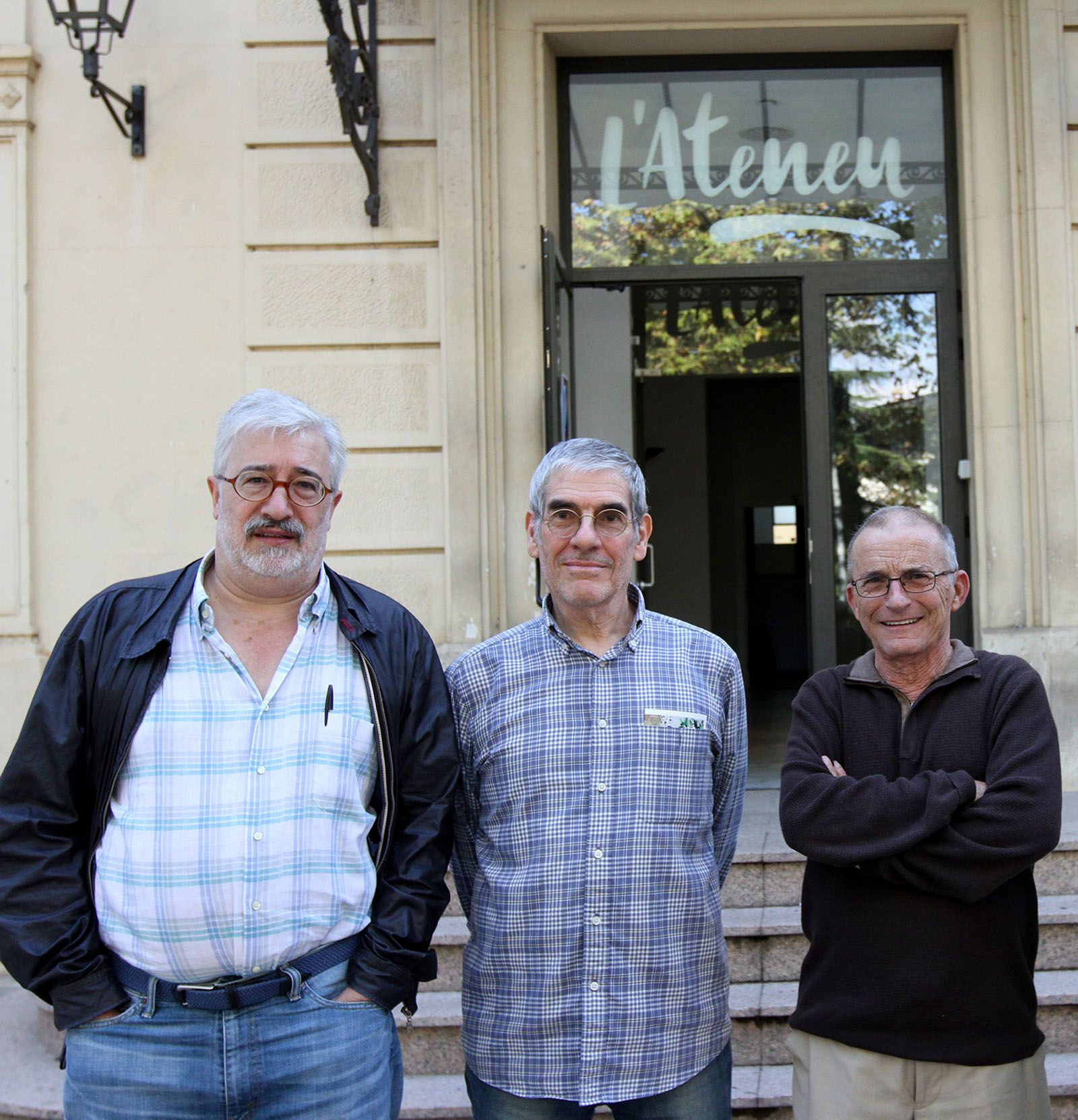 Casas, Codó i Sánchez  FOTO: Haidy Blanch