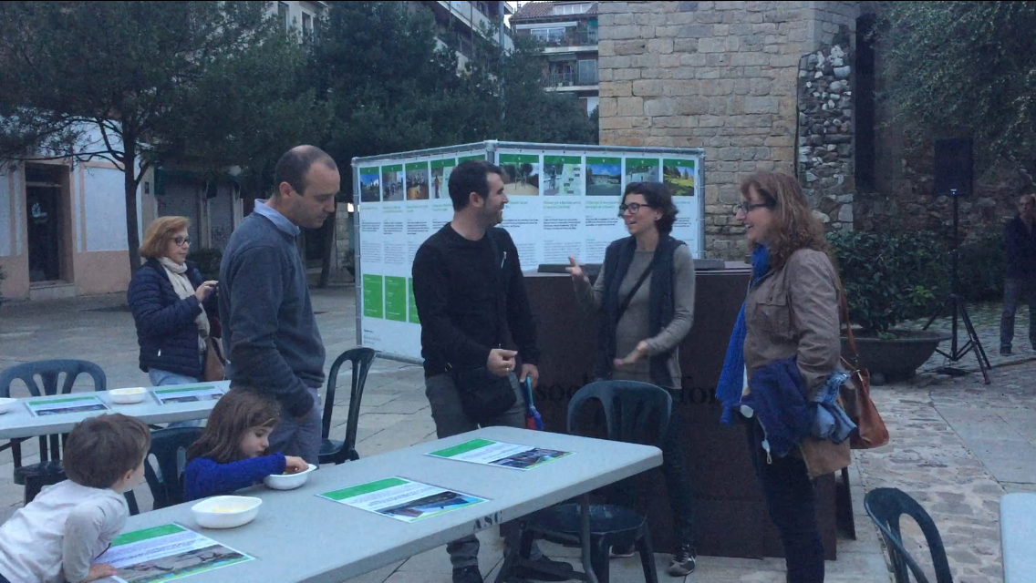 Els projectes s'han presentat a la plaça de l'Om FOTO: Mireia Puente 