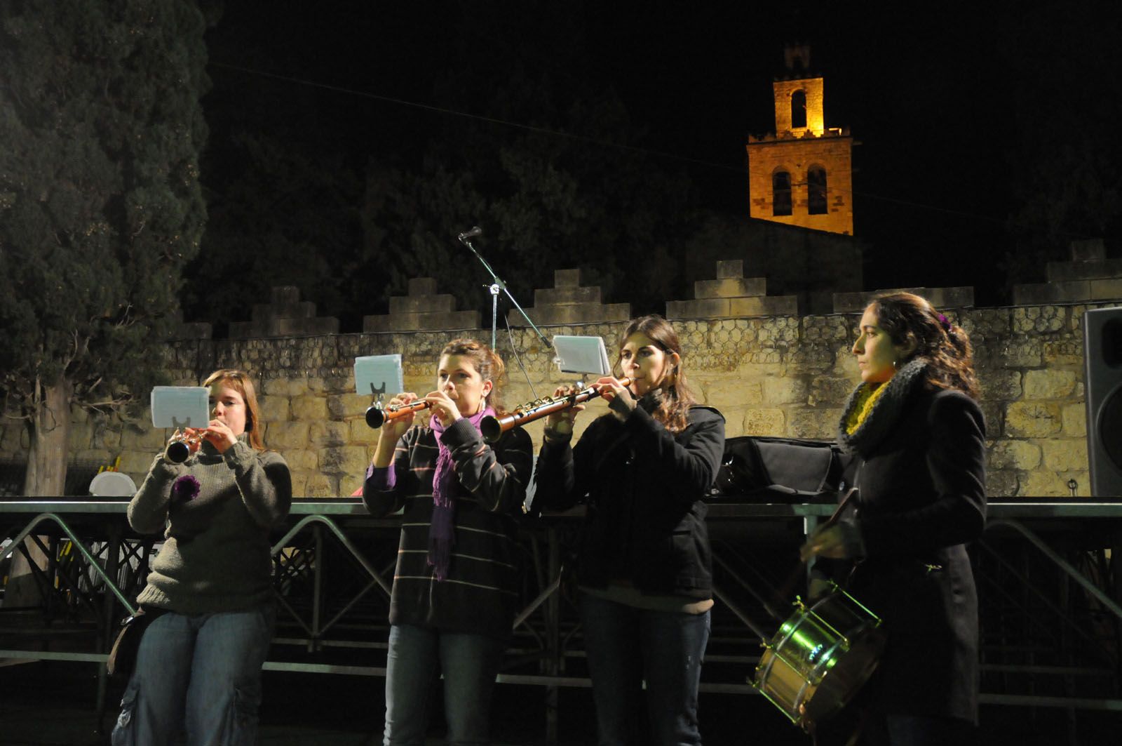 El grup de Música Tradicional de Sant Cugat. FOTO: David Fernández