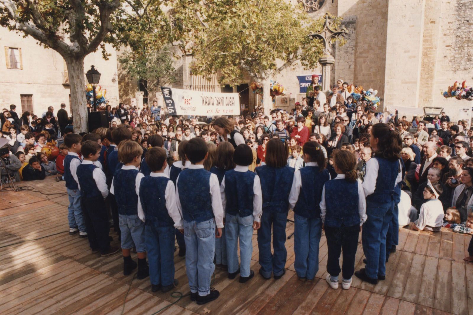Espectacle d'entitats, 1995. FOTO: Mané Espinosa