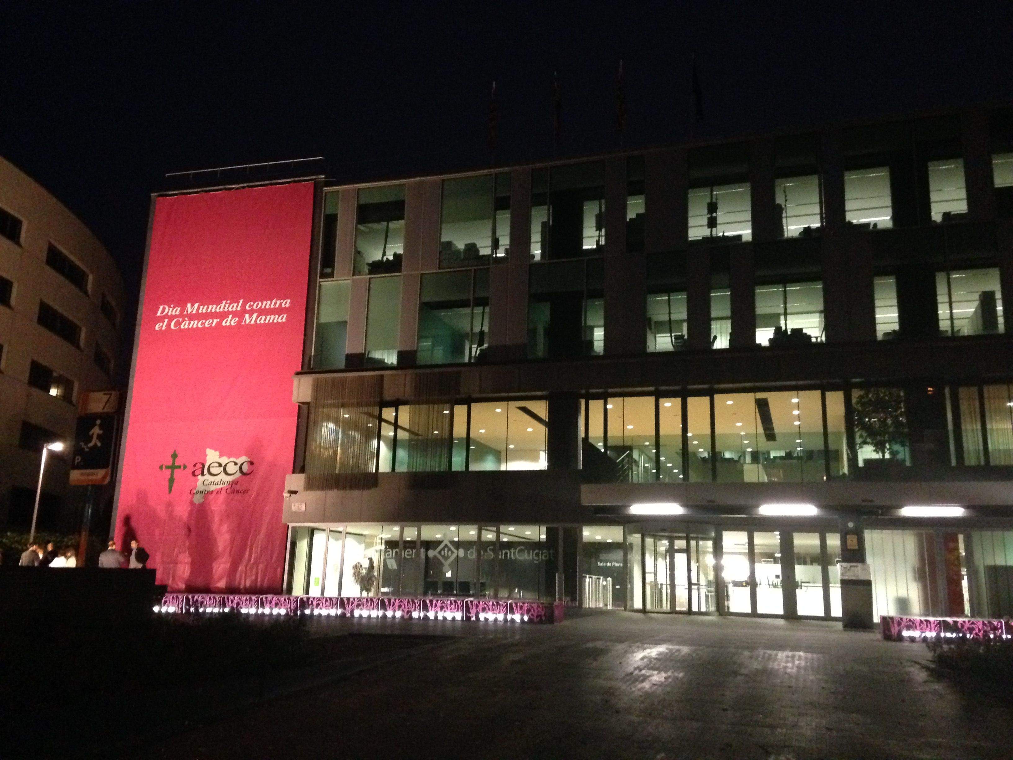 La façana de l'ajuntament aquest 19 d'octubre  FOTO: C. Caballé