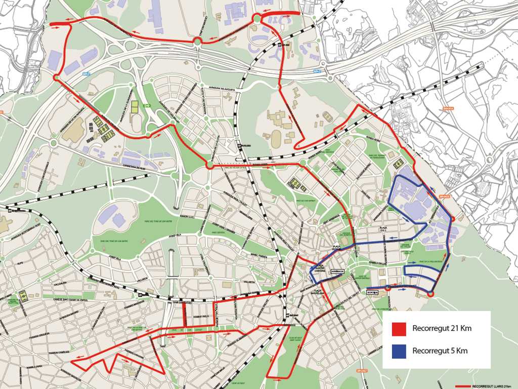 Afectacions de carrers per la Mitja Marató de Sant Cugat