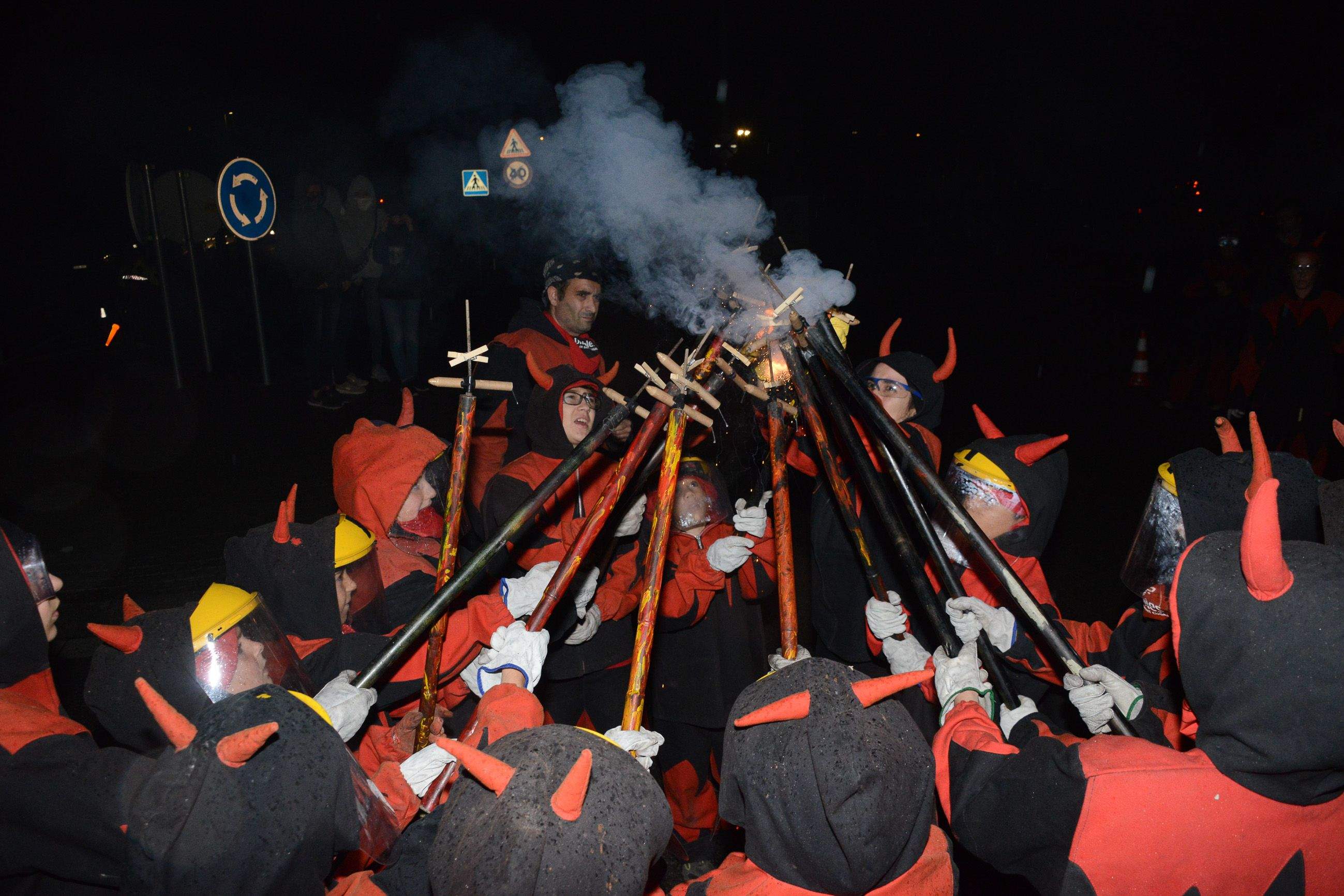 Diables Sant Cugat FOTO: Localpres