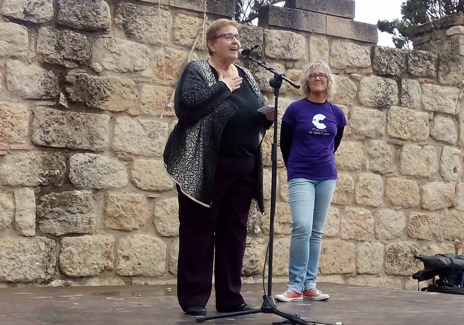 Dolors Vilarassau és directora de teatre i presidenta d'Amics de Pedra i Sang FOTO: Cedida 