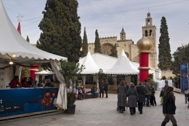  L'Envelat de Nadal ja està instal·lat FOTO: Lala Aguilera