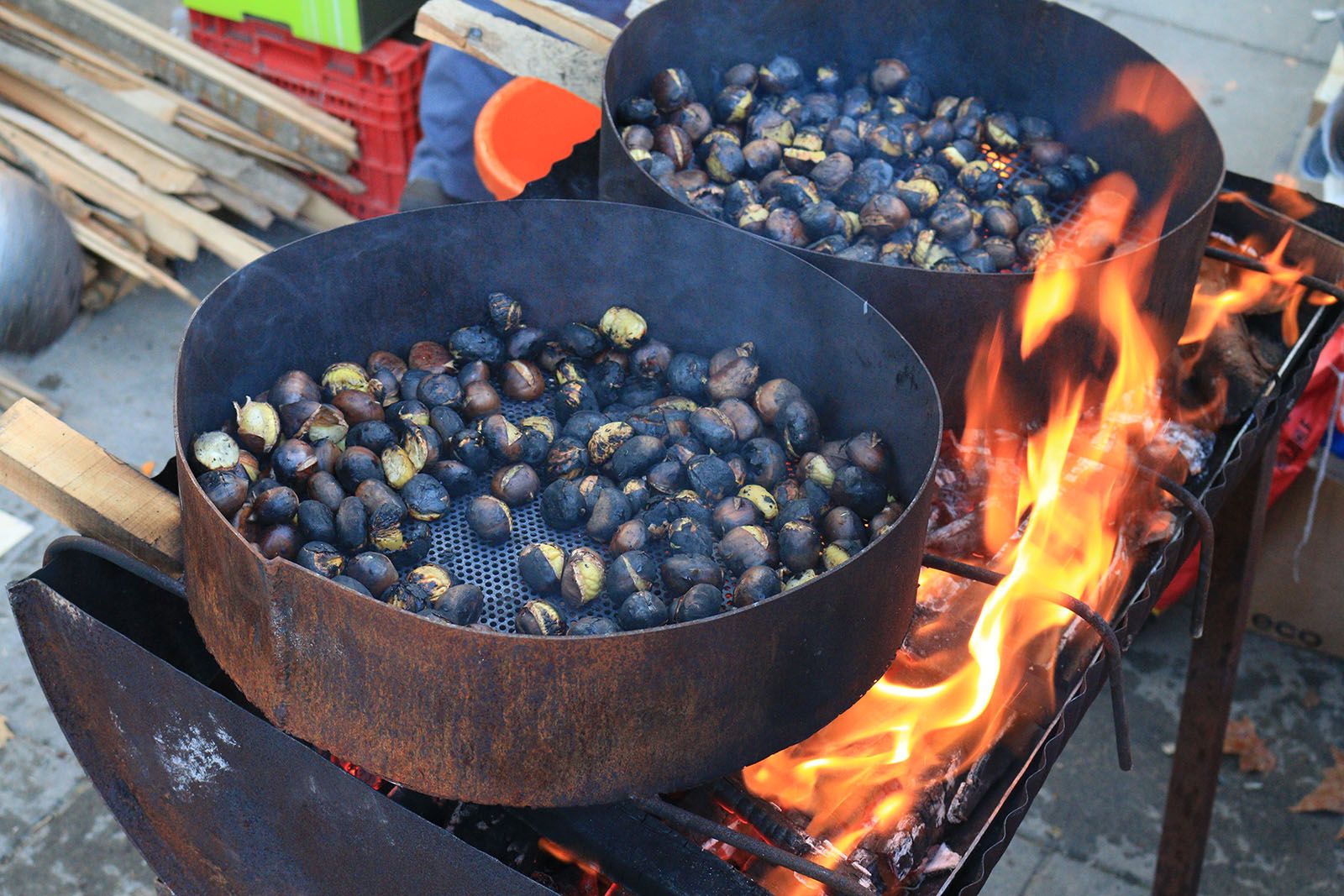 Castanyada a la Floresta. Foto: Lali Álvarez