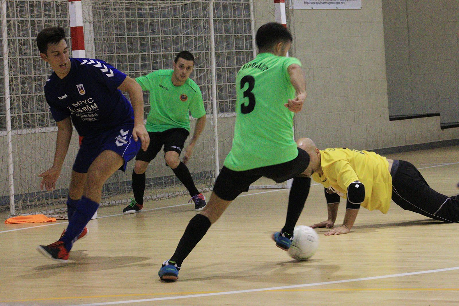 L'Olimpyc Floresta FS ha guanyat (4-2) al FS Ripollet. FOTO: Lali Álvarez