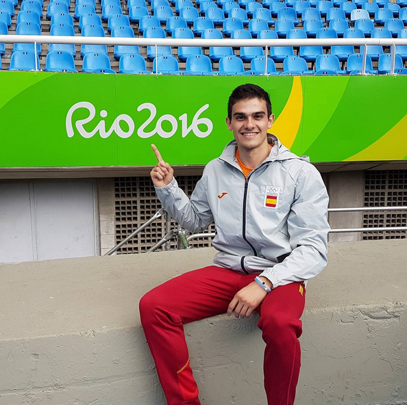 Bruno Hortelano en la seva participació a Rio FOTO: Instagram Bruno Hortelano (brunojob) 