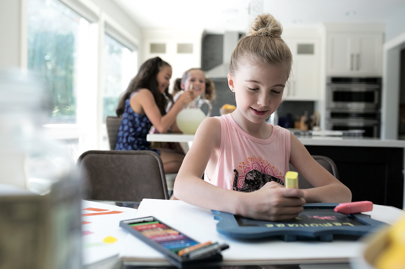 La creativitat desenvolupa la seva capacitat d’imaginar i crear FOTO: Cedida